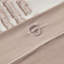 Queen Size Blush Cotton Duvet Cover , Geometric Design, 2 Shams Full/Queen With Colour, Included
