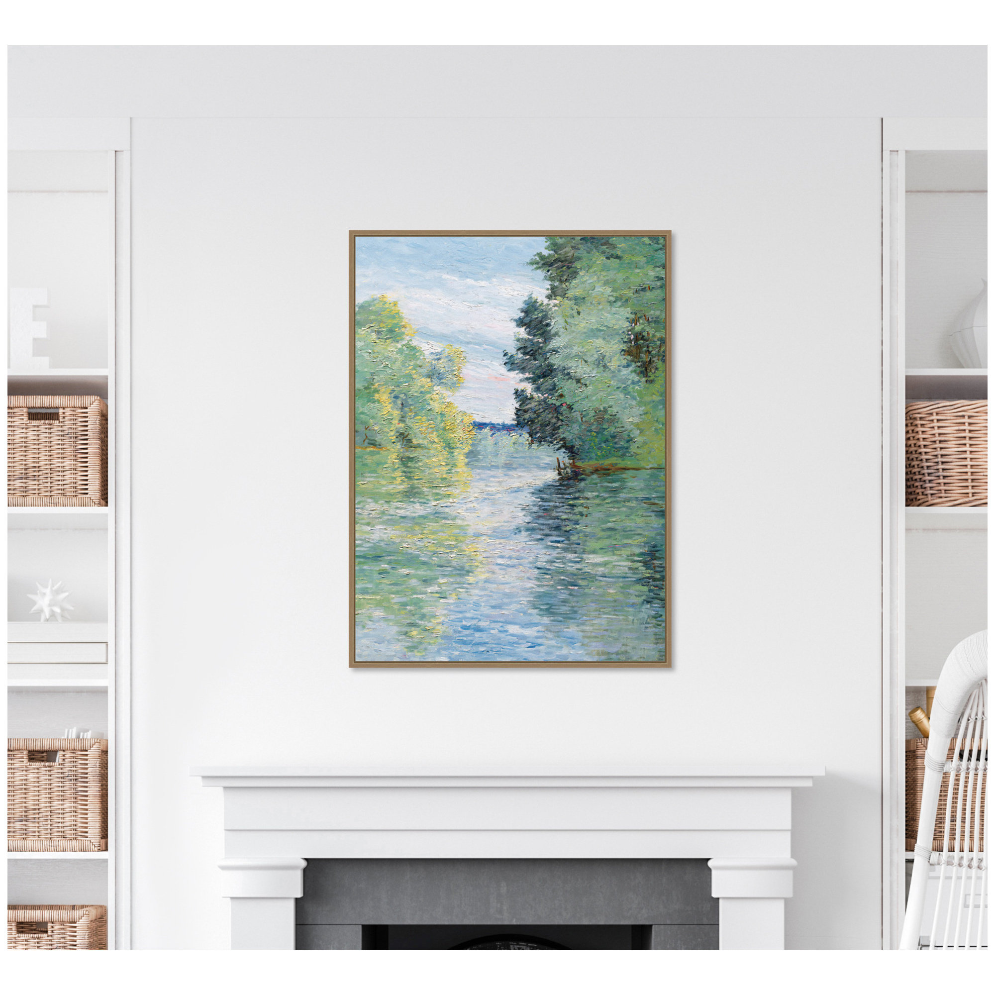 Lark Manor™ Le Petit bras de la Seine a Argenteuil 1890 by Gustave ...
