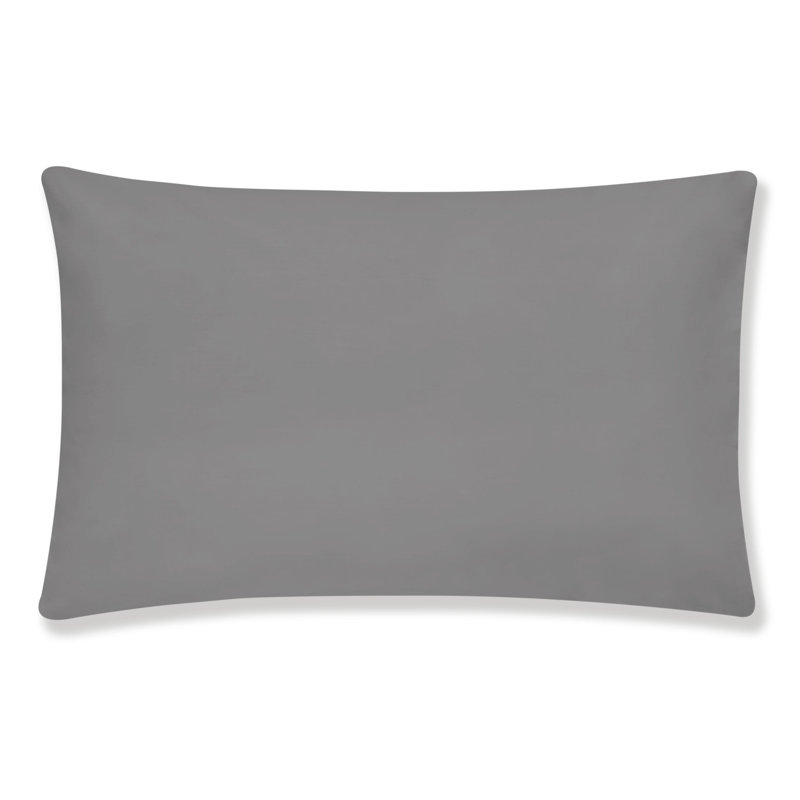 100% Cotton Envelope Pillowcase, Charcoal