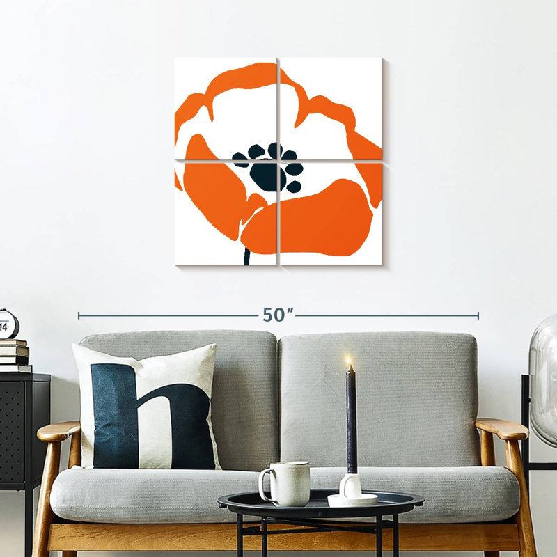Harnek Pop Art Floral III, H 26 po x l 26 po
