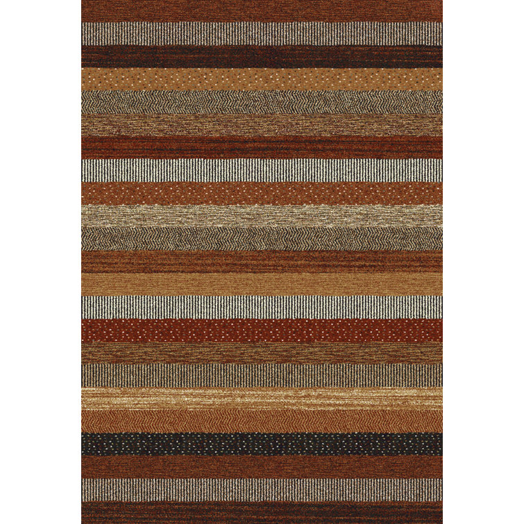 Thanh Striped Area Rug