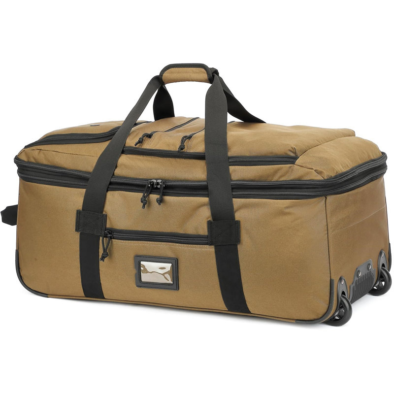 Ebern Designs Fabric Storage Bag, Brown