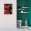 Red Barrel Studio 'Fantasy In Red' By Monica Stewart, Canvas Wall Art-1321894946