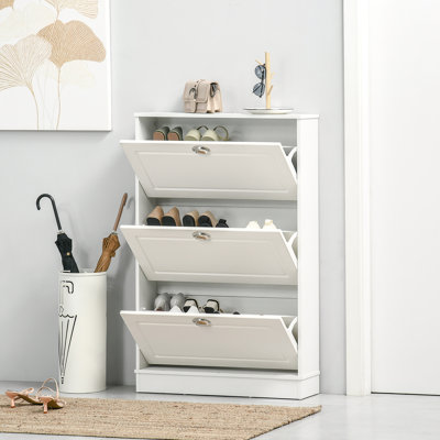 12 Pair Shoe Storage Cabinet
