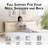 Ergonomic Triangular Headboard Wedge Backrest Pillow - Orthopedic Foam Filled – Neck Back Support - Bedroom, Reading, Daybed-705064231-705466925