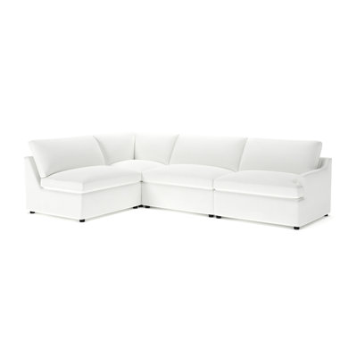Essex 4-Piece Upholstered Modular Sectional