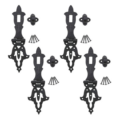 Decorative Safety Hasp Lock Iron Bolt
