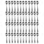 Coccodrillo Soup Spoon - 48 Pieces - Black Gold-1819080230