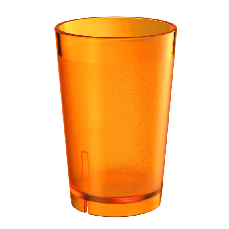 Verre à boire en plastique 13,5 oz. Happy Hour, Orange