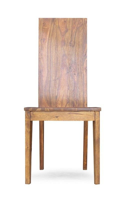 Metro Life 45cm H Solid Wood Side Chair in Brown
