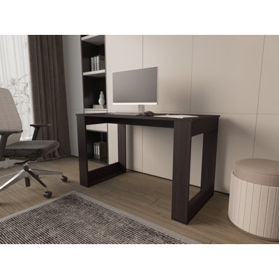 Wengue Writing Computer Desk With Ample Work Surface