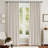 100% Blackout Curtains Linen Textured Solid Thermal Insulated Curtains & Drapes For Living Room Bedroom (50" Wide, Set Of 2)-558668433-565735946