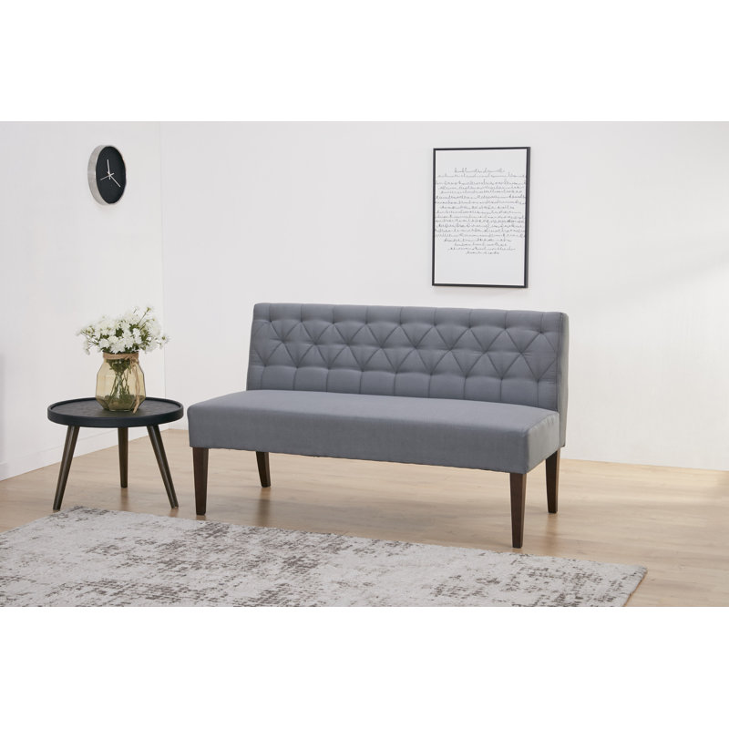 Meta 2 Seater Sofa, Medium Grey
