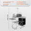VEVOR 57.4'' 7 Outdoor Kitchen