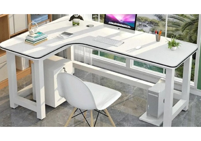 Mykerria L-Shaped Computer Desk, 75cm x 140cm x 80cm
