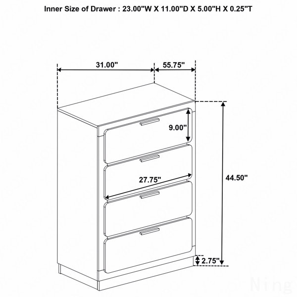 Dimensions du produit