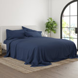 Ultra Soft Double-Brushed Microfiber Sheet Set + 2 Bonus Pillowcases