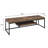 Weathered Oak And Black 1-Shelf TV Stand
