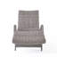 Chaise longue en osier crème-671661440