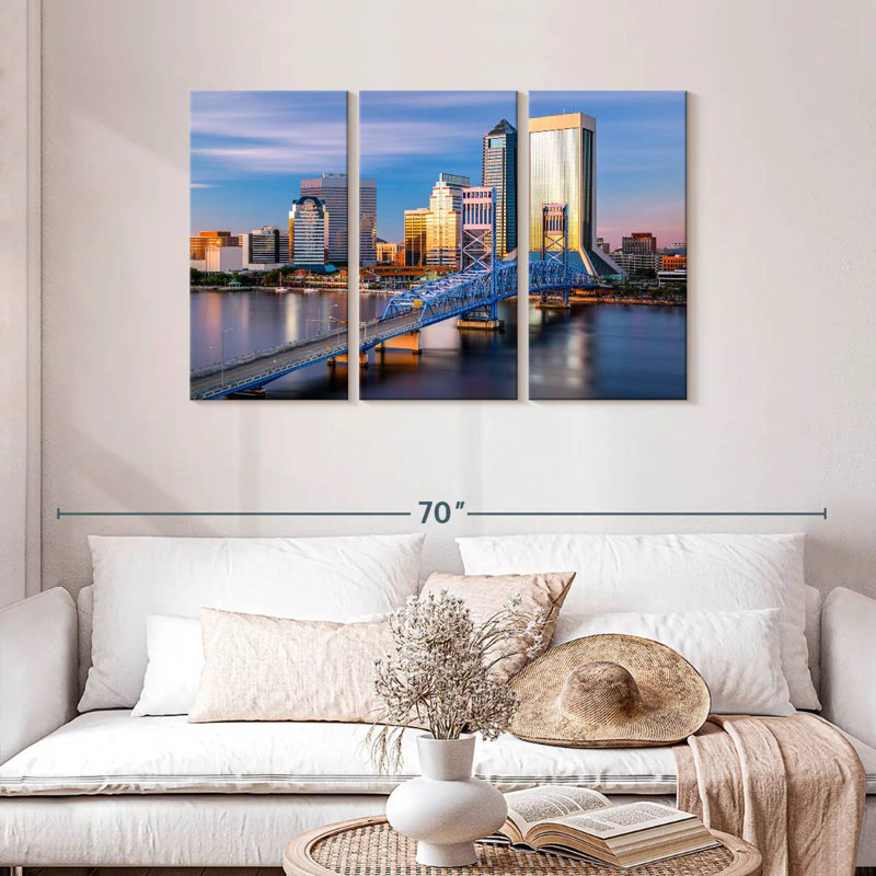 Jacksonville, Floride, pont principal, H 28 po x l 45 po