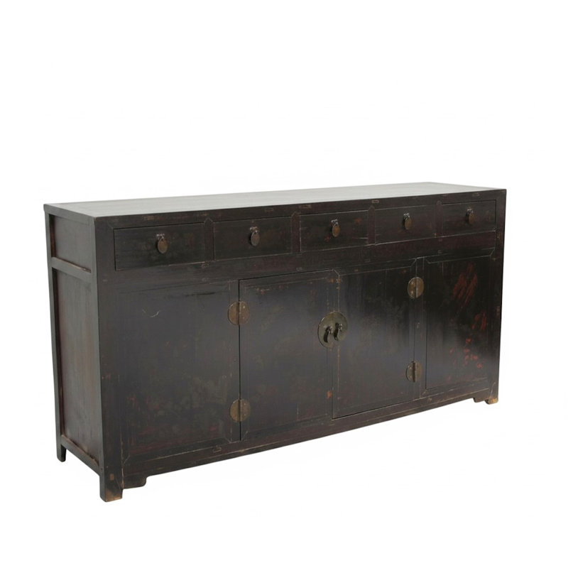 87.4 in. W Solid Wood Sideboard
