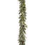 6' Plastic White Spruce, Cone Garlans