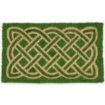 J&v Textiles Original Durable Rubber Door Mat, 18x28, Heavy Duty