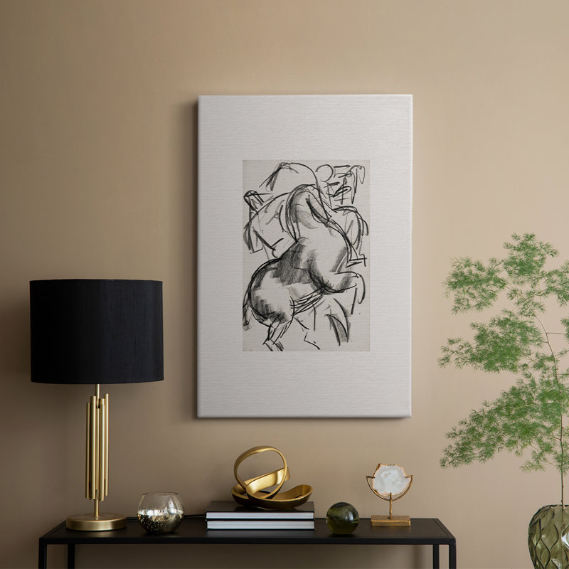 Croquis rétro XCVI - galerie enveloppée Cavas
