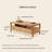 Rectangular solid wood coffee table-110266412
