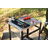 NUUK Portable Table and Outdoor Prep Cart BBQ Grill Rack