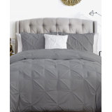 Cotton Geometric Shapes Duvet Cover Set