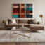 Art mural sur toile noir Southwestern Cowboy-166432557