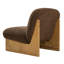 Chaise d'appoint rembourrée Decker-129915541