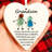 Heart-Shaped Sea Glass Ornament