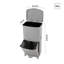 36 Litre Step-On Trash Can