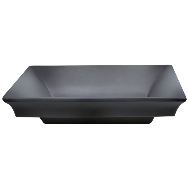 Regatta 24.25'' L Bathroom Sink, Bluff Concrete