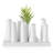 Rectangular Ceramic 8-Tube Multi Bud Table Vase-486500188