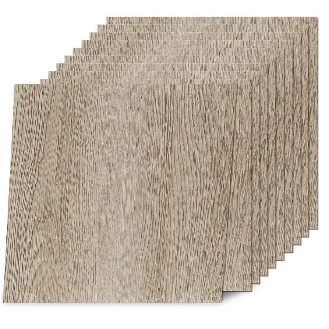 30.48 cm x 30.48 cm Vinyl Floor Tiles, 50 Per Pack