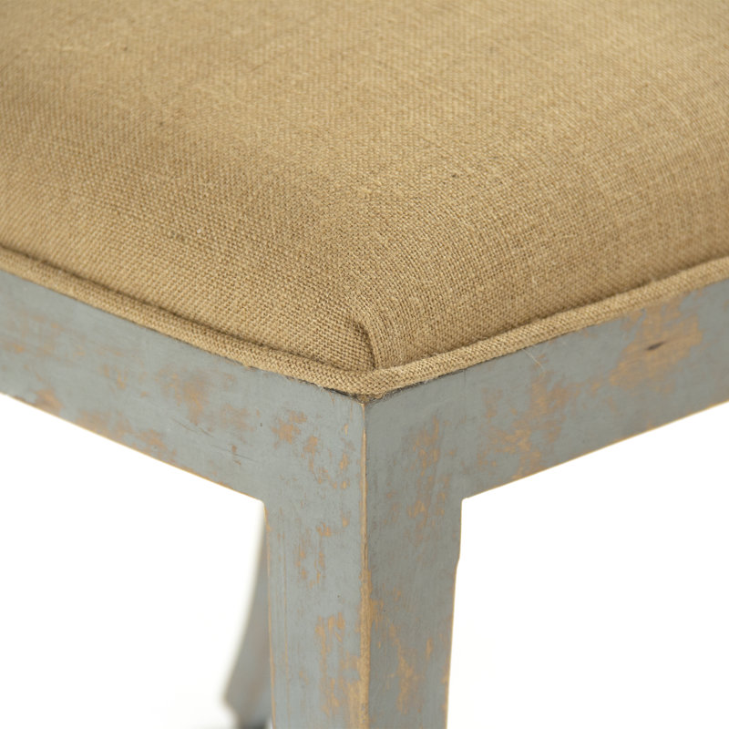 Upholstered Side Chair, Tan