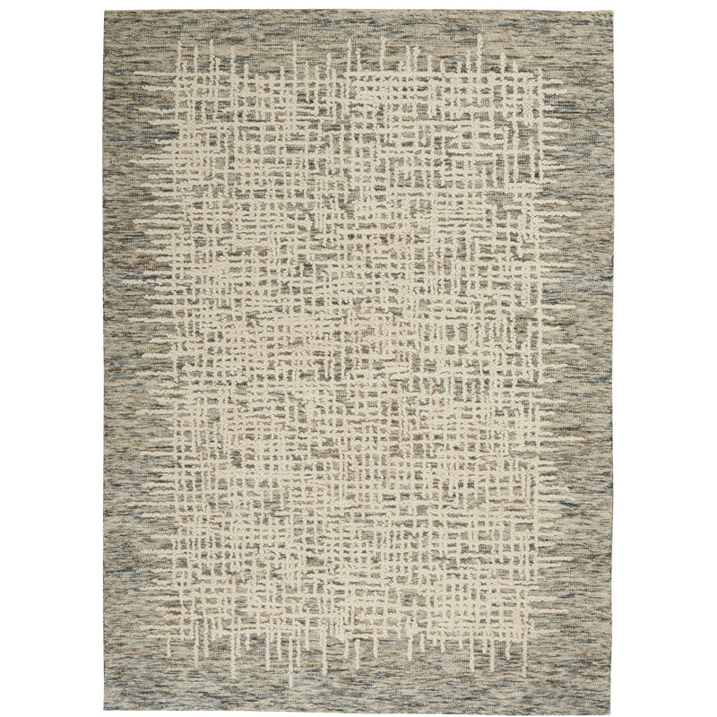 Almine Abstract Hand Woven Area Rug, Rectangle 114 x 175cm 