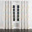 Ombre Velvet Curtains - Blue Spring Plaid Grommet Curtain - 1 Panel-977357168-977357173