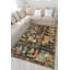 Tapis décoratif à motif floral lavable-119156103