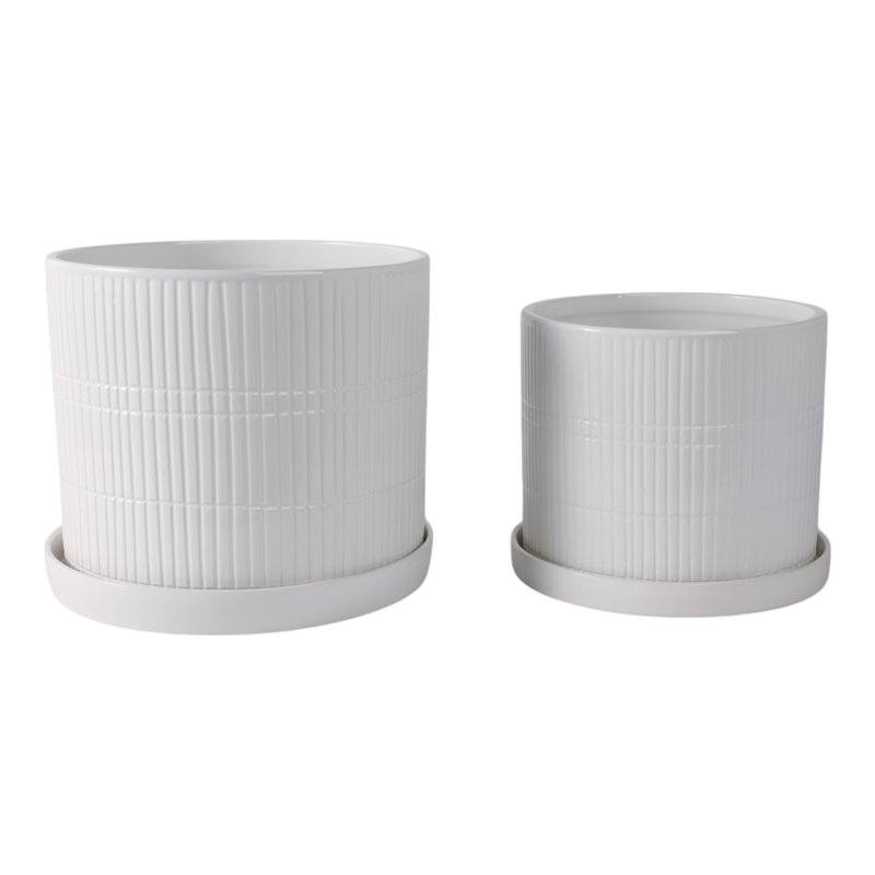 Handmade Ceramic Planter Set