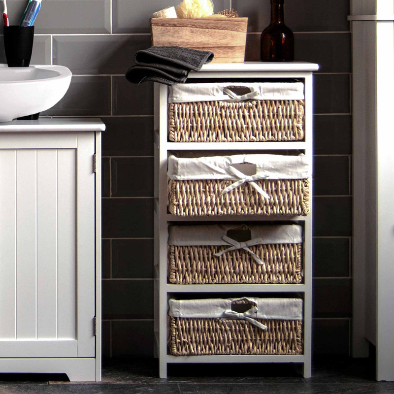 Maize 4 Drawer 38cm W Chest