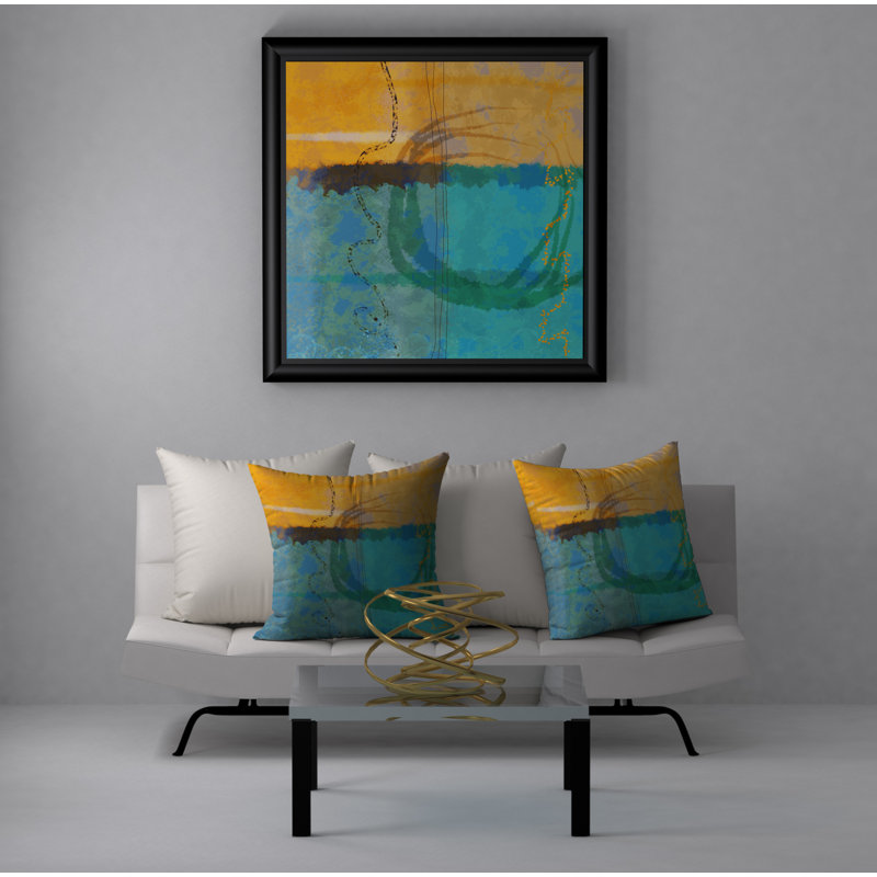 Housse de coussin décorative carrée Smiles, 20 po x 20 po
