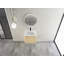Meuble-lavabo mural de 24 po avec lavabo en céramique, porte à fermeture en douceur et beaucoup de rangement pour les salles de bain modernes-423564943