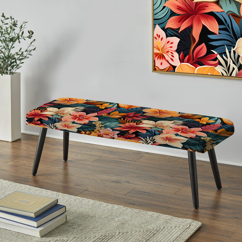 Motif botanique de la jungle ludique multicolore ludique