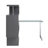 Glass Writing Desk With Swivel Base-221377911
