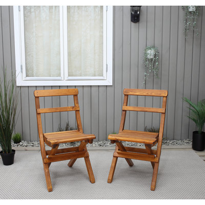 Foldable Outdoor Patio Dining Side Chair