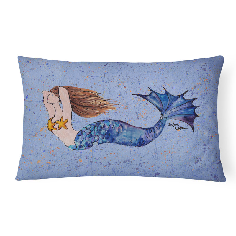 Outdoor Reversible Throw Pillow